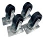 Set role (2 cu frana, 2 fara) pentru dulapuri DTWG/H