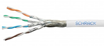 S/FTP Cable Cat.7, 4x2xAWG23/1, 1.000MHz, LS0H, Dca 30%
