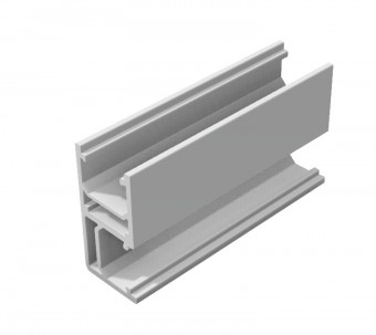 Sina de montare 5527 Lungime 4,35 metri Gri aluminiu