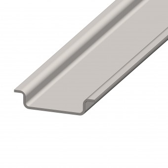 Sina omega din otel zincat, 2000x35x7.5mm, neperforata