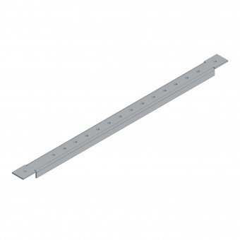 Sina perforata pentru sistem de 60 mm in dulap latime 2