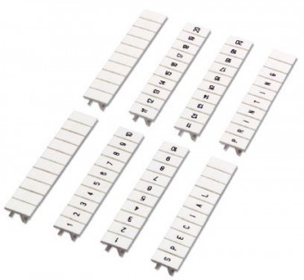 sir caractere plat ZBF 6, numere consecutive 1-10