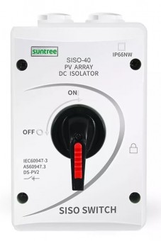 SISO baterie switch