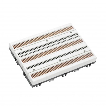 Sistem de bare 125A, 3 poli, latime 225 mm