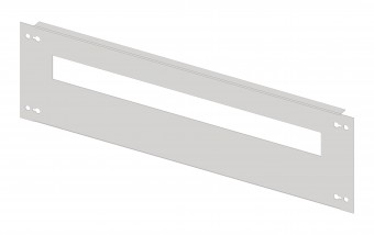 Slotted front Plate 640mm G4 sheet steel, 29MW for wide 5