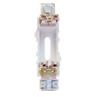 Soclu portfuzibil NH00 cu montaj contrap, 1pol, M8+brida