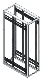 SORAX 19 Basicframe, RAL7035, W=600xD=1.200xH=2.200mm