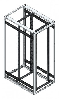 SORAX 19 Basicframe, RAL7035, W=800xD=1.200xH=2.000mm