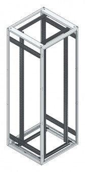 SORAX 19 Basicframe, RAL7035, W=800xD=800xH=2.200mm
