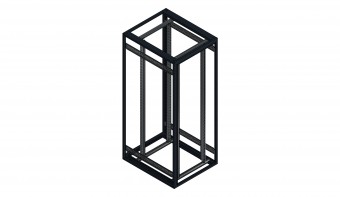 SORAX 19 Basicframe, RAL9005, W=800xD=1.000xH=2.000mm