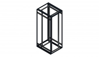 SORAX 19 Basicframe, RAL9005, W=800xD=1.000xH=2.200mm