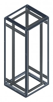 SORAX 19 Basicframe, RAL9005, W=800xD=800xH=2.000mm
