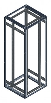 SORAX 19 Basicframe, RAL9005, W=800xD=800xH=2.200mm