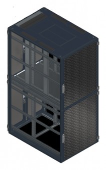 SORAX 19Colocationenclosure 42U, B=800xT=1.200xH=2.000mm