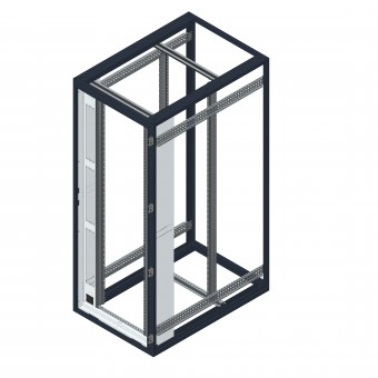 SORAX Air Separation Frame, W=600 x H=2.000mm, RAL7035