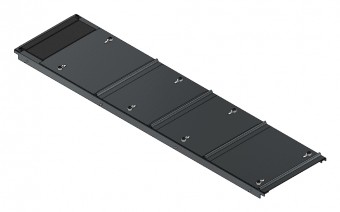 SORAX Bottom Plate, W=300xD=1.000mm, with cable entry