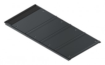 SORAX Bottom Plate, W=600xD=1.000mm, with cable entry