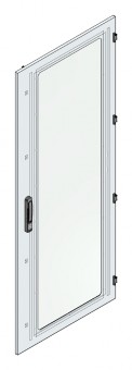 SORAX Glassdoor IP54, W=600xH=2.220mm, RAL7035