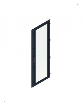 SORAX Glassdoor IP54, W=800xH=2.220mm, RAL9005