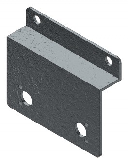 SORAX Mounting Console for Magnetic Door Contact, 1PU=1pc