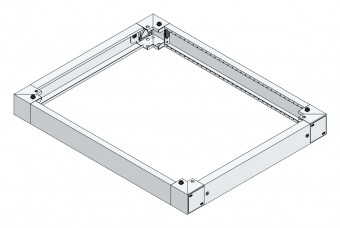 SORAX Plinth, Closed, W=800xD=1.000xH=100mm,RAL7035