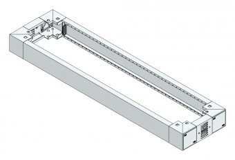 SORAX Plinth, Ventilated, W=300xD=1.200xH=100mm,RAL7035