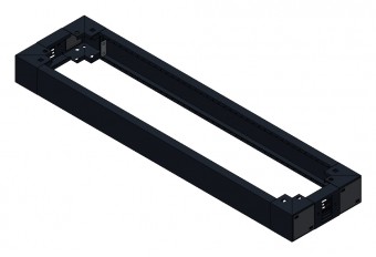 SORAX Plinth, Ventilated, W=300xD=1.200xH=100mm,RAL9005
