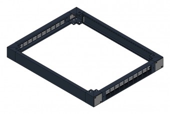 SORAX Plinth, Ventilated, W=800xD=1.000xH=100mm,RAL9005
