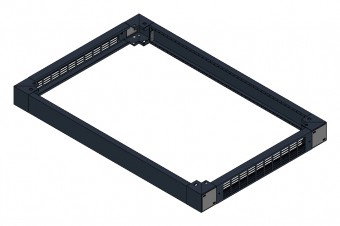SORAX Plinth, Ventilated, W=800xD=1.200xH=100mm,RAL9005