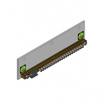 SORAX Potential Equalisation Rail, 20 Connection Points