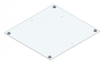 SORAX Roof Element IP54, W=800xD=800mm, RAL7035