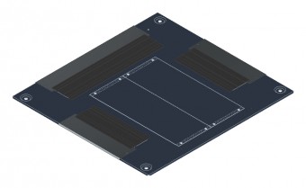 SORAX Roof Element, W=800xD=800mm, RAL9005