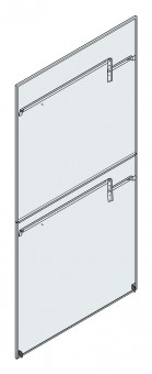 SORAX Side Wall D=1.200xH=2.200mm, RAL7035, divided