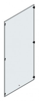 SORAX Side Wall IP54, D=1.000xH=2.000mm, RAL7035