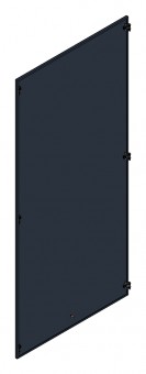 SORAX Side Wall IP54, D=1.000xH=2.000mm, RAL9005