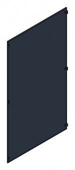 SORAX Side Wall IP54, D=1.200xH=2.000mm, RAL9005