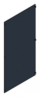 SORAX Side Wall IP54, D=1.200xH=2.200mm, RAL9005