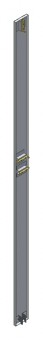 SORAX Side Wall IP54, D=200xH=2.000mm, RAL7035