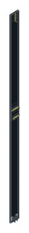SORAX Side Wall IP54, D=200xH=2.000mm, RAL9005