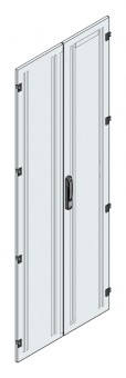 SORAX Steel Sheet Door Divided IP54, W=800xH=2.200mm,RAL7035