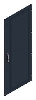 SORAX Steel Sheet Door IP54, W=800xH=2.000mm, RAL9005