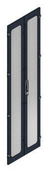 SORAX Ventilated Door, divided, W=600xH=2.200mm,RAL9005