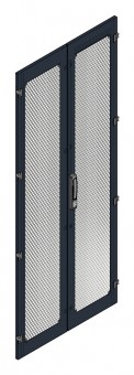 SORAX Ventilated Door, divided, W=800xH=2.000mm,RAL9005