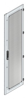 SORAX Ventilated Door, W=600xH=2.200mm, RAL7035