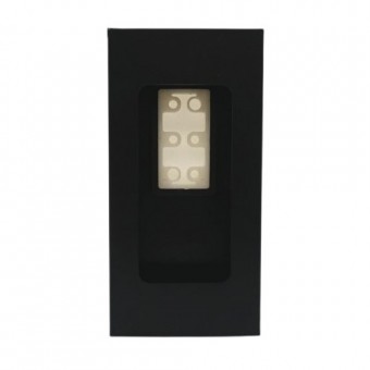 Sorex surface-mounted box black, for EKUNILOCK2