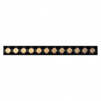 Spot Negru FAGURE Fix 12W 4000K IP20 pentru Sina Magnetica - NOVELITE