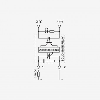 ST5 - Package 24VDC 4A, screw terminals, fixed