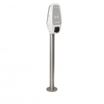 Stalp de montaj pentru 1 x i-CHARGE CION, INOX