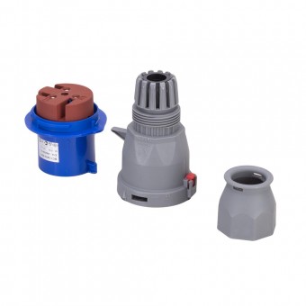 Stecher Monofazic 3x32A 220V IP44