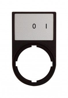 Suport cu placa 30x50mm cu inscriptia 0 I